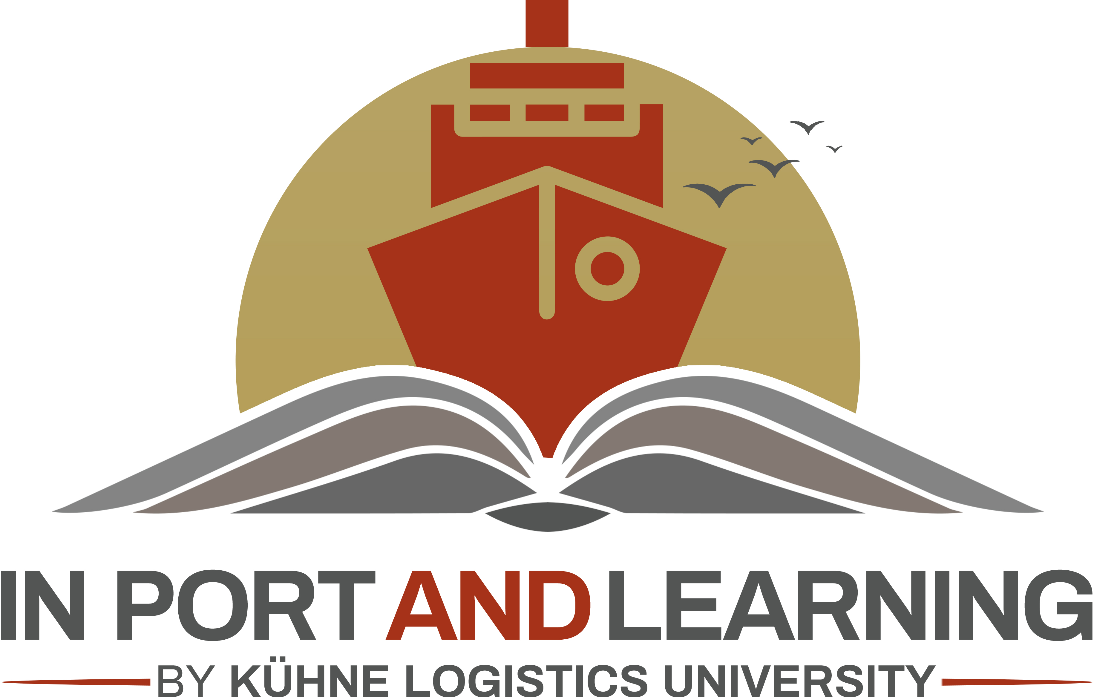 Logo KLU podcast in port and learning